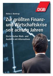 Zur größten Finanz- und Wirtschaftskrise seit achtzig Jahren