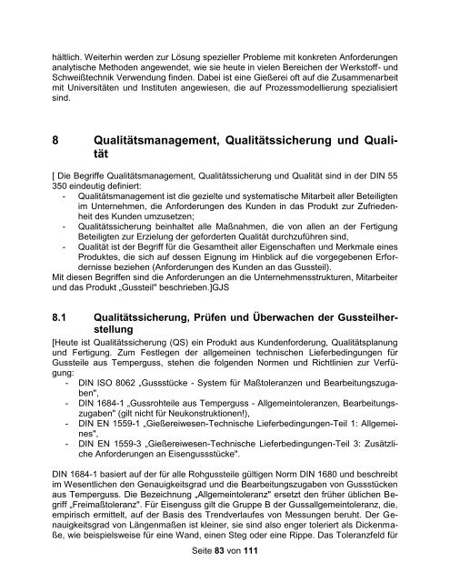 kostenfreier Download - Konstruieren und Gießen