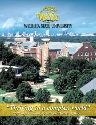 “Thriving in a complex world” - Wichita State University