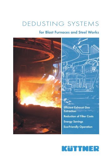 Dedusting Systems for Blast Furnaces and Steelworks - Kuettner