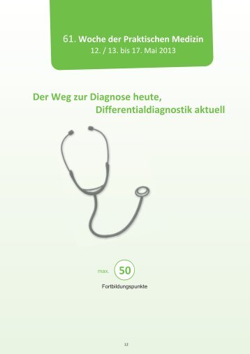 Der Weg zur Diagnose heute, Differentialdiagnostik aktuell