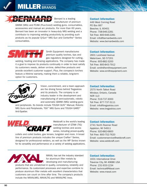 2012 | FULL-LINE CATALOG - Miller