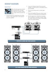 HOOKUP DIAGRAMS Quick-Start - Mackie