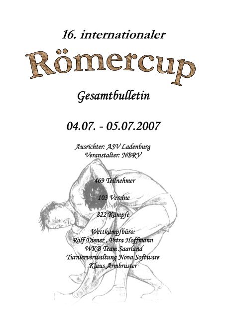 Gesamtbulletin Römercup - Saarsportvereine.de saarsportvereine.de