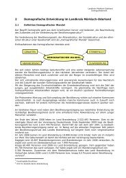 2 Demografische Entwicklung im Landkreis Märkisch-Oderland