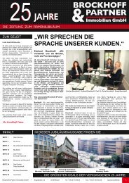 wir sprechen die sprache unserer kunden. - Brockhoff & Partner ...