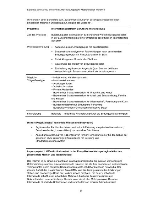 Initiativkreis Europäische Metropolregion München