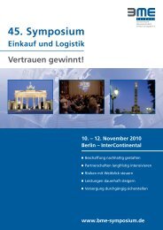 45. Symposium 2010 - Programm - BME