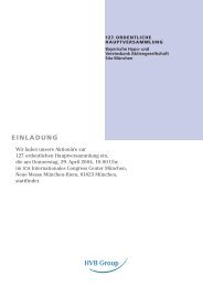 einladung - HypoVereinsbank