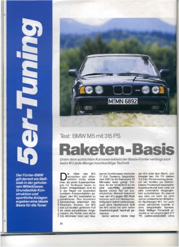 BMW 5er tuners - bilkanalen.se