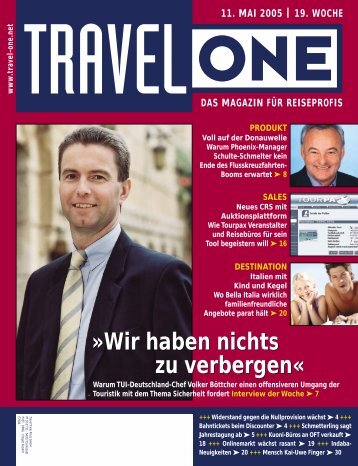 magazin für reiseprofis - Travel-One
