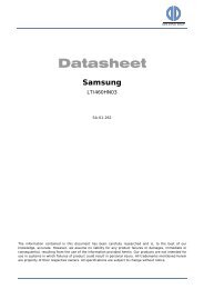 Datasheet - Samsung - Data Display GmbH