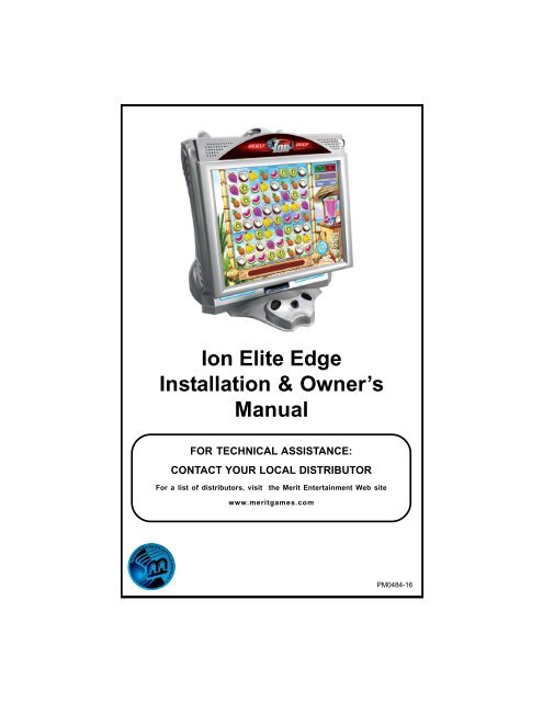PM0484-16 Elite Edge Ion 2K7_22.10.pmd - Megatouch.com