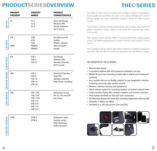 MACH INSTALLATION RANGE - Martin