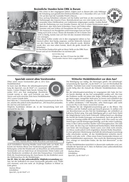 Ausgabe 01/2013 - Samtgemeinde Bardowick