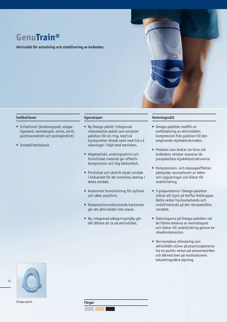 Produktkatalog - 2012-2013 Systematisk behandling. - Bauerfeind