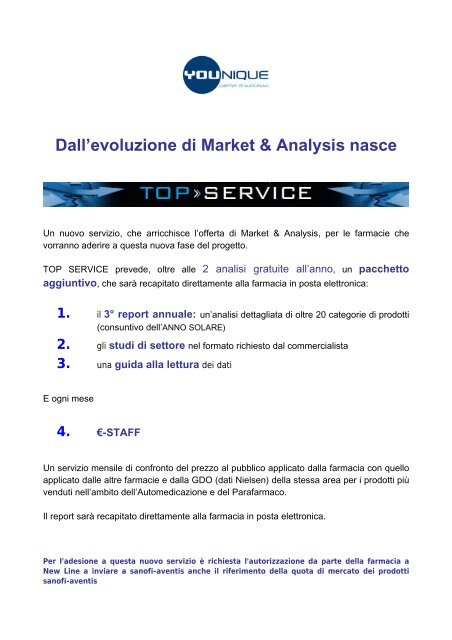 market & analysis top service - FarmaciaVirtuale.it
