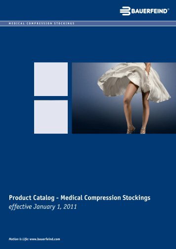 Product Catalog - Medical Compression Stockings ... - Bauerfeind