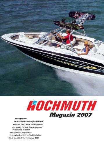 Magazin 2007 - Hochmuth Bootsbau AG