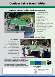 Outdoor Table Tennis Tables - Maillith