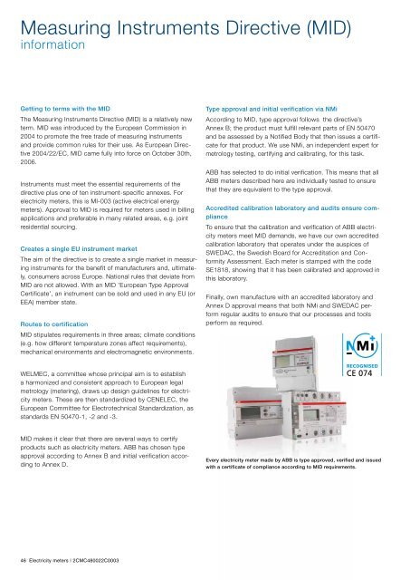 Electricity meters for modular enclosures and DIN rail