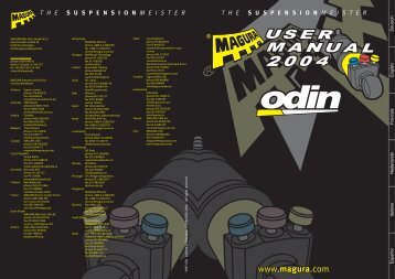 UserManual Odin 2004 v108.qxd - MAGURA