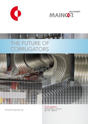 ThE FuTurE oF CorrugaTors