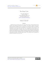 The Solar Cycle - Living Reviews in Solar Physics