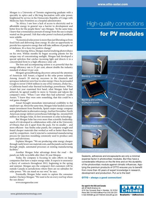 Magazine SEA 3.5 Edition - Global Solar Technology