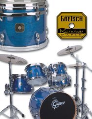 Gretsch Drums Retail Price List
