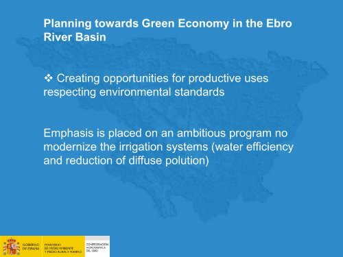 Water Planning Towards Green Economy In The Ebro