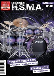 TROPHÉE SONOR 2011 FINALES 2011 - HSMA