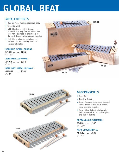 SONOR Orff Catalog 08-09 - Richmond Music Center