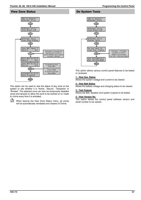 Premier 48, 88, 168 & 640 Installation Manual - PVK