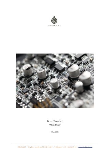 Download Devialet D-Premier White Paper Advanced technical