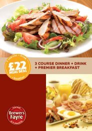 View Meal Deal menu (PDF 2Mb) - Premier Inn