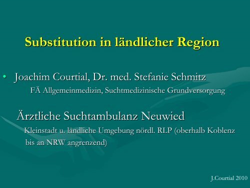 Substitution in ländlicher Region