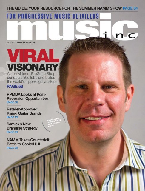 VISIONARY - Music Inc. Magazine