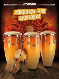 2011 sonor percussion catalog - The Sonormuseum
