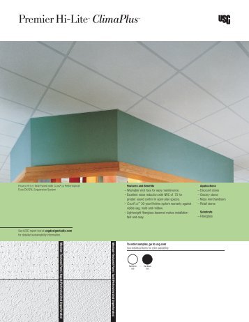 Premier Hi-Lite ClimaPlus Ceiling Panels - SC1838