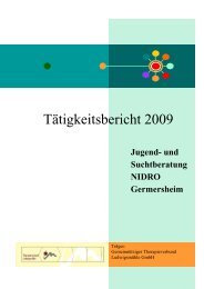 Tätigkeitsbericht 2009 - Ludwigsmühle