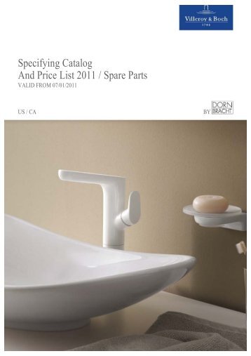 2011-villeroy+boch-by-dornbracht-spare-parts-price - Hot2Cold