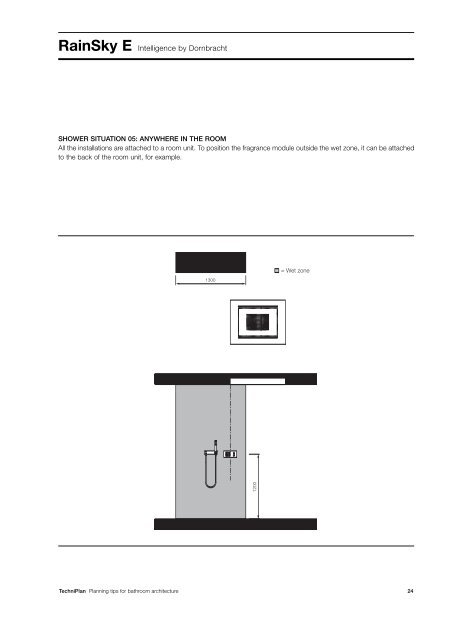 TechniPlan Intelligence By Dornbracht RainSky E - AGS, The ...