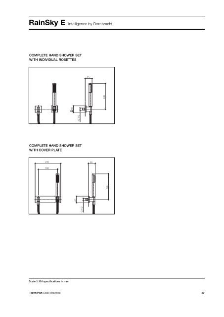 TechniPlan Intelligence By Dornbracht RainSky E - AGS, The ...