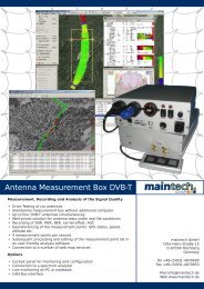 Antenna Measurement Box DVB-T - Maintech.de