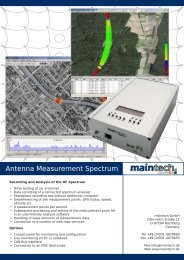 Leaflet AMS Spektrum.pdf - Maintech.de