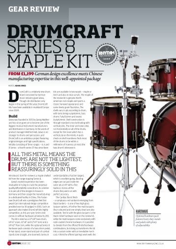 DRUMCRAFT SERIES 8 MAPLE KIT