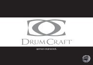 Download Catalog (pdf / 20 MB) - DrumCraft