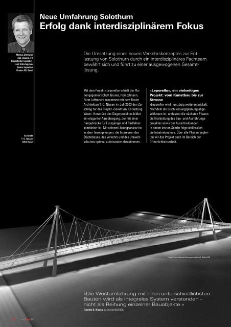 Zusammenarbeit von Architekten und Ingenieuren - Gruner AG