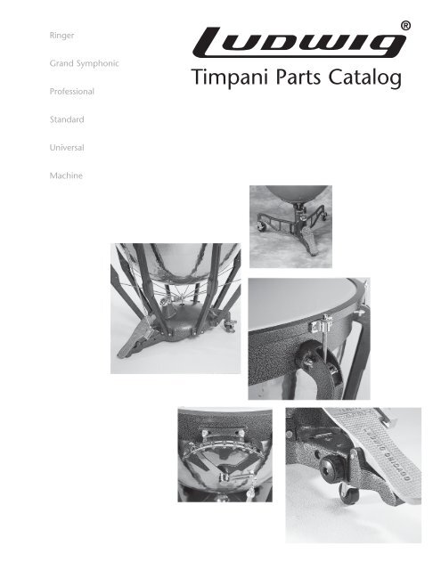 Timpani Parts Catalog Ludwig